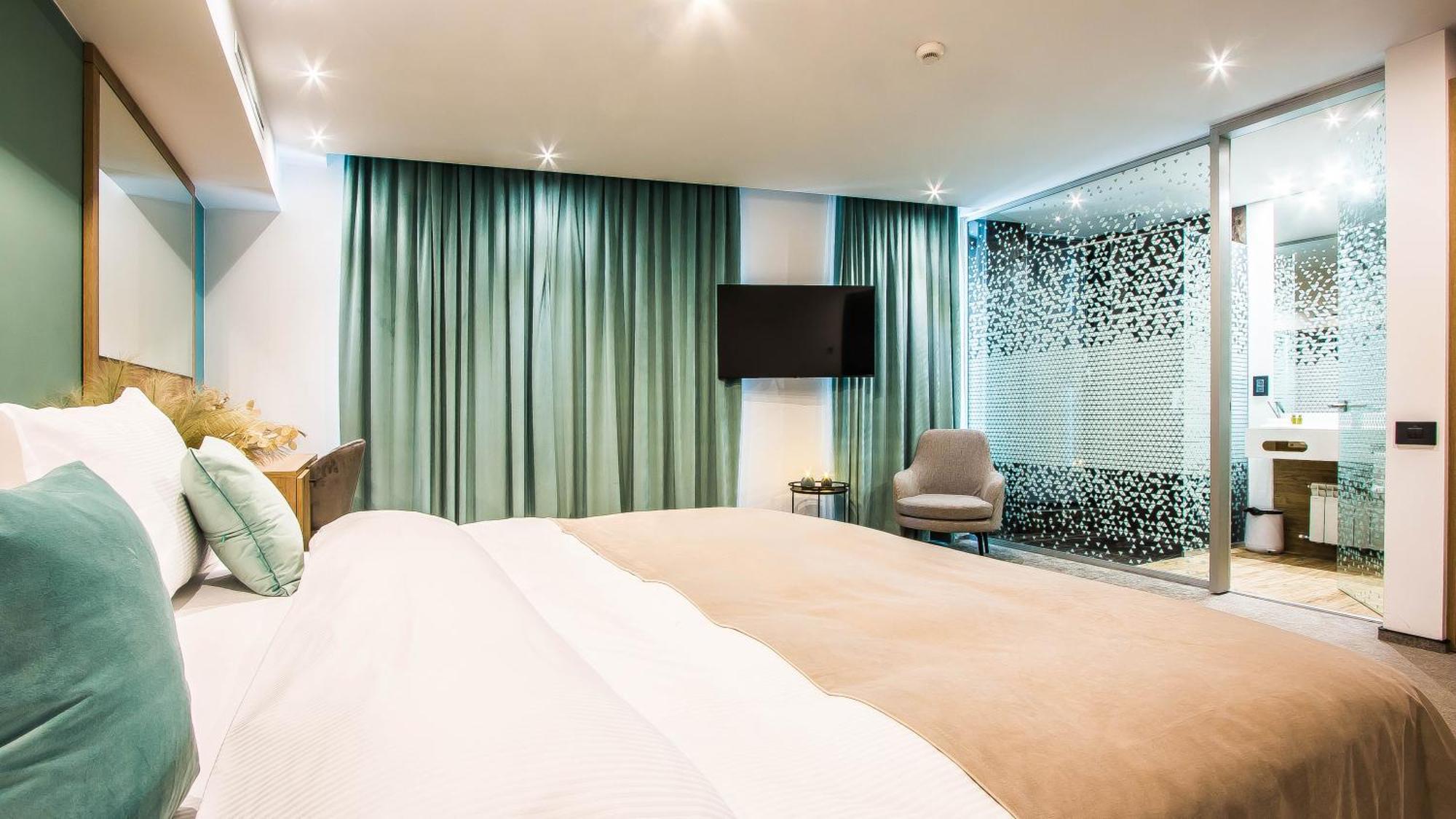 Central Apart Hotel ブカレスト エクステリア 写真